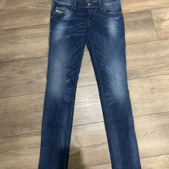 Diesel Grupee Super Slim Skinny Low Waist Stretch Jeans Women’s - Picture 1 of 9
